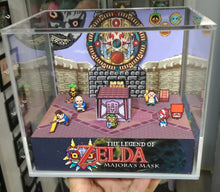 Load image into Gallery viewer, Zelda Majoras Mask SNES Cubic Diorama