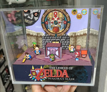 Load image into Gallery viewer, Zelda Majoras Mask SNES Cubic Diorama