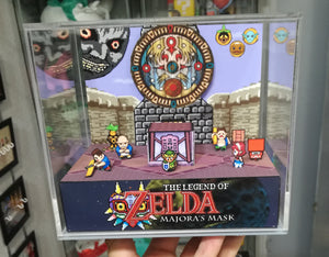 Zelda Majoras Mask SNES Cubic Diorama