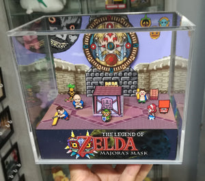 Zelda Majoras Mask SNES Cubic Diorama