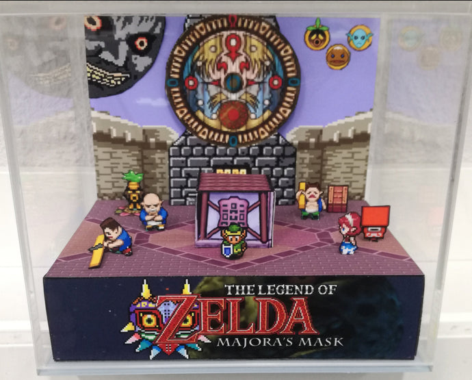 Zelda Majoras Mask SNES Cubic Diorama