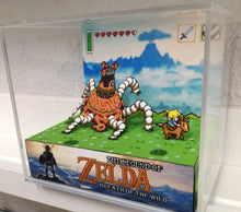 Load image into Gallery viewer, Zelda Breath of the Wild SNES Cubic Diorama