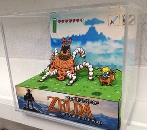 Zelda Breath of the Wild SNES Cubic Diorama