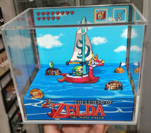 Load image into Gallery viewer, Zelda Wind Waker SNES Cubic Diorama