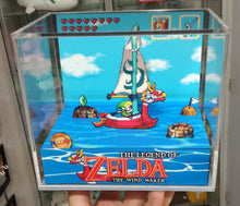 Load image into Gallery viewer, Zelda Wind Waker SNES Cubic Diorama