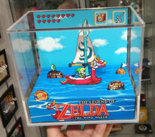 Load image into Gallery viewer, Zelda Wind Waker SNES Cubic Diorama