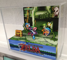 Load image into Gallery viewer, Zelda Ocarina of Time Beat em Up Cubic Diorama