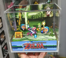 Load image into Gallery viewer, Zelda Ocarina of Time Beat em Up Cubic Diorama