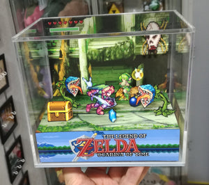 Zelda Ocarina of Time Beat em Up Cubic Diorama