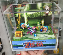 Load image into Gallery viewer, Zelda Ocarina of Time Beat em Up Cubic Diorama