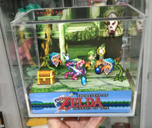 Load image into Gallery viewer, Zelda Ocarina of Time Beat em Up Cubic Diorama