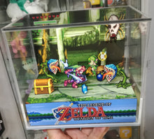 Load image into Gallery viewer, Zelda Ocarina of Time Beat em Up Cubic Diorama