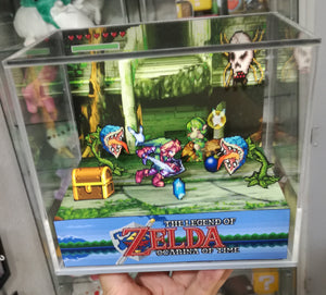 Zelda Ocarina of Time Beat em Up Cubic Diorama