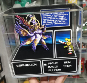 Final Fantasy VII NES Cubic Diorama