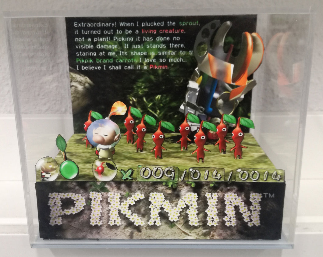 Pikmin Cubic Diorama