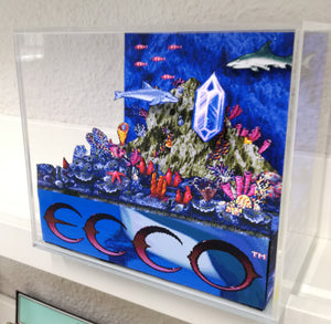 Ecco the Dolphin Cubic Diorama