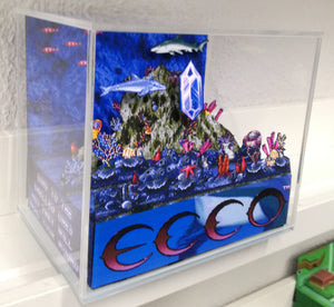 Ecco the Dolphin Cubic Diorama