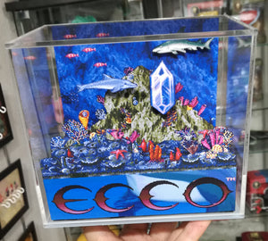 Ecco the Dolphin Cubic Diorama