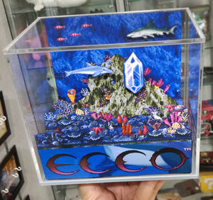 Ecco the Dolphin Cubic Diorama