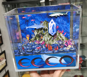 Ecco the Dolphin Cubic Diorama