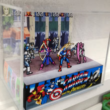 Load image into Gallery viewer, Captain America and the Avengers Arcade Cubic Diorama