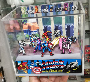 Captain America and the Avengers Arcade Cubic Diorama