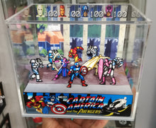 Load image into Gallery viewer, Captain America and the Avengers Arcade Cubic Diorama