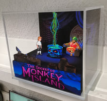 Load image into Gallery viewer, Monkey Island Voodoo Lady Cubic Diorama