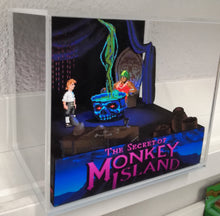 Load image into Gallery viewer, Monkey Island Voodoo Lady Cubic Diorama