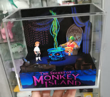 Load image into Gallery viewer, Monkey Island Voodoo Lady Cubic Diorama