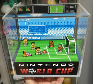 Nintendo World Cup Cubic Diorama