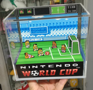 Nintendo World Cup Cubic Diorama