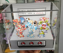 Load image into Gallery viewer, Pokemon Blue/Red Evolutions B Cubic Diorama