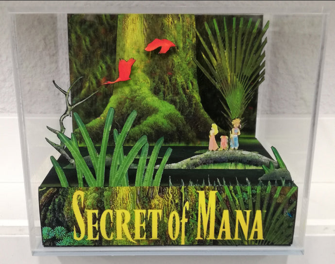 Secret of Mana Cover Cubic Diorama