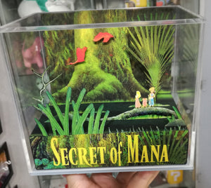 Secret of Mana Cover Cubic Diorama