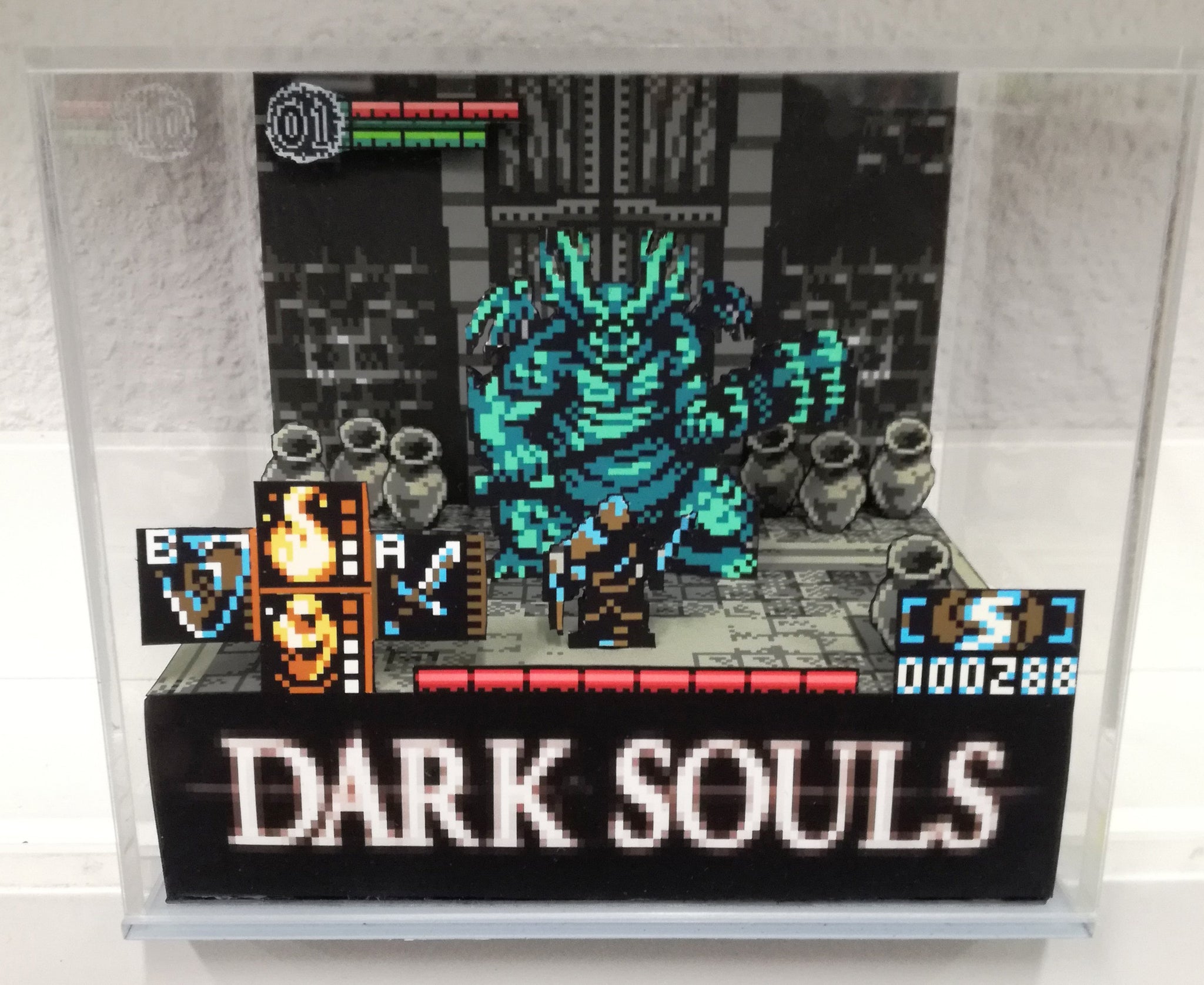 Dark Souls Game Boy Color Cubic Diorama – ARTS-MD