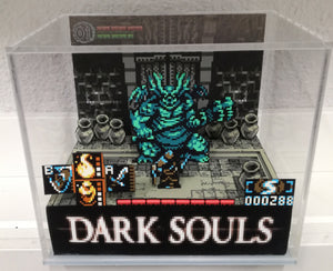 Dark Souls Game Boy Color Cubic Diorama