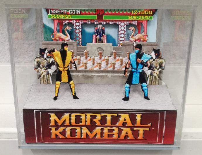 Mortal Kombat Cubic Diorama