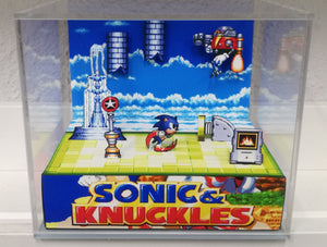 Sonic & Knuckles Sky Sanctuary Cubic Diorama