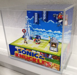 Sonic & Knuckles Sky Sanctuary Cubic Diorama