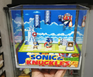 Sonic & Knuckles Sky Sanctuary Cubic Diorama