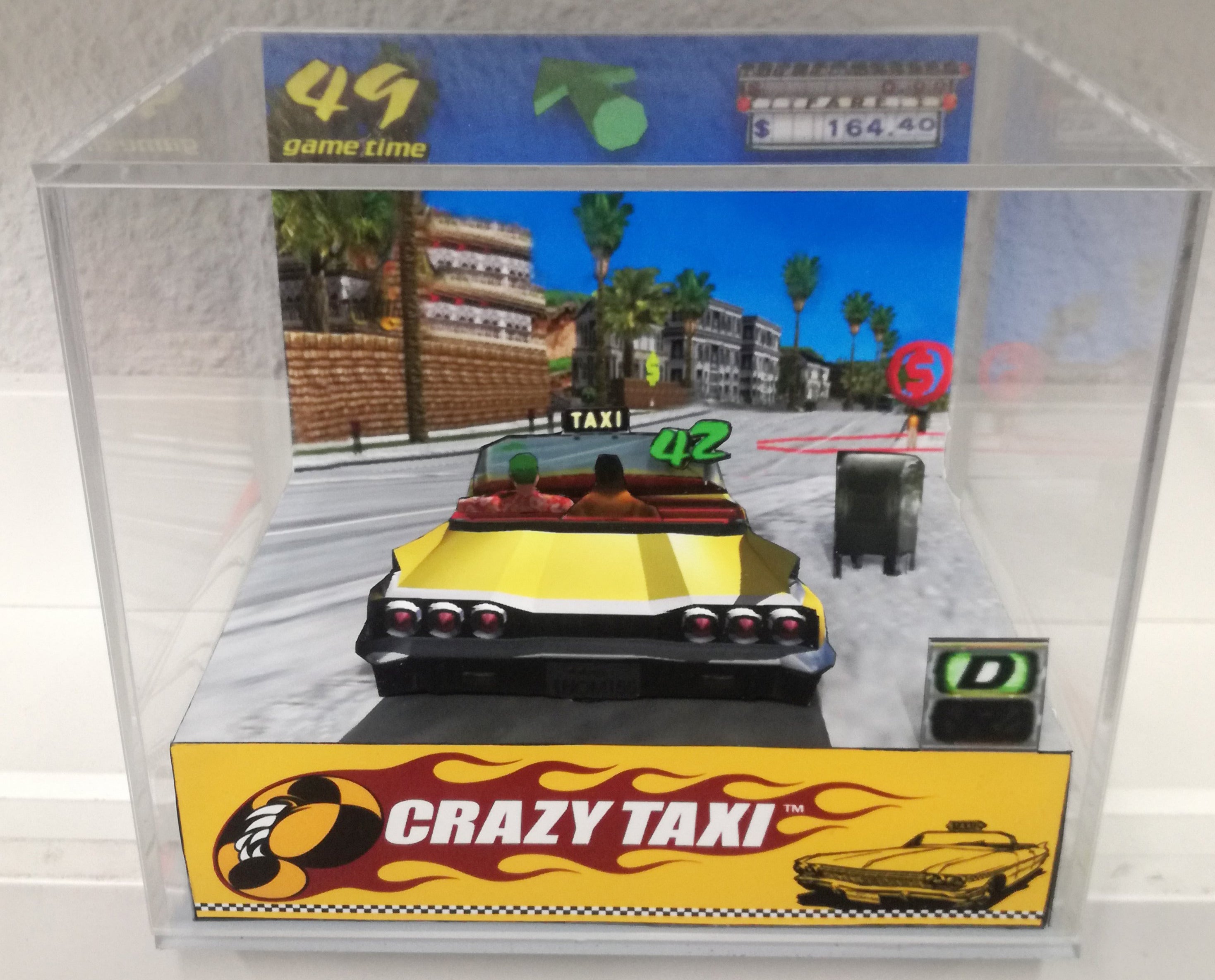 Crazy Taxi Cubic Diorama – ARTS-MD