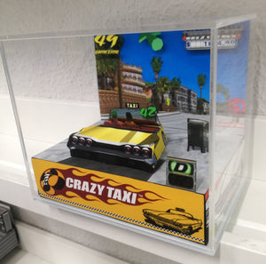 Crazy Taxi Cubic Diorama