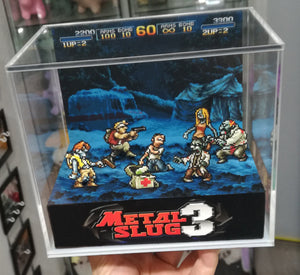 Metal Slug 3 Zombies Cubic Diorama