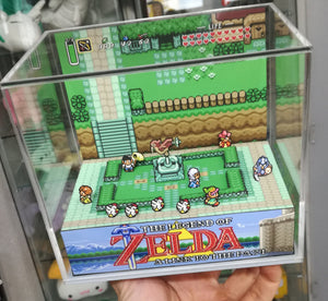 Zelda A Link to the Past - Kakariko Cubic Diorama