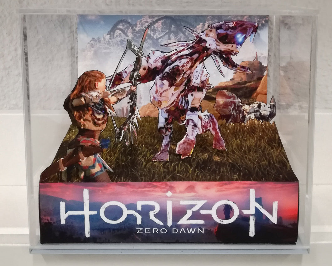 Horizon Zero Dawn Cubic Diorama