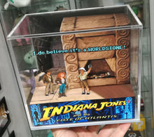 Load image into Gallery viewer, Indiana Jones and the Fate of Atlantis Temple Cubic Diorama
