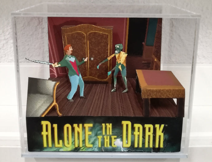 Alone in the Dark Cubic Diorama