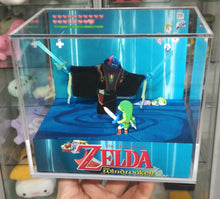 Load image into Gallery viewer, Zelda Wind Waker Ganondorf Cubic Diorama