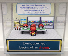 Load image into Gallery viewer, Pokemon Laboratory Red Fire/Leaf Green Cubic Diorama